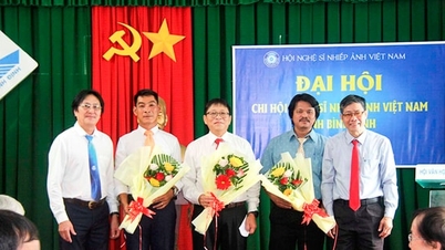 សមាជសមាគមអ្នកថតរូបវៀតណាមនៅខេត្ត Binh Dinh អាណត្តិឆ្នាំ 2024
