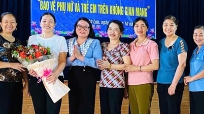 Kinh Mon builds model of 'Women's group on cyberspace'