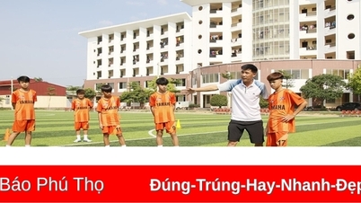 Le football des jeunes de Phu Tho est prêt à reprendre
