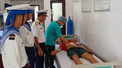 Bệnh xá đảo Trường Sa tiếp nhận và điều trị cho ngư dân tỉnh Bình Định bị viêm ruột thừa cấp