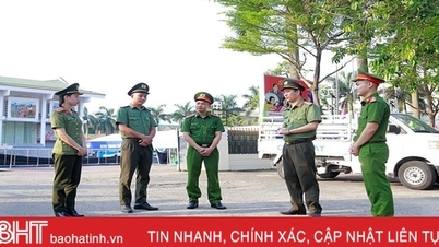 Hà Tĩnh ban hành nghị quyết về xây dựng “Công an phường điển hình, kiểu mẫu về an ninh, trật tự và văn minh đô thị”