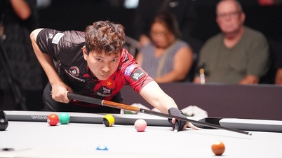 Duong Quoc Hoang respira tranquilo en la ronda 64 del Hanoi Open Pool 2024