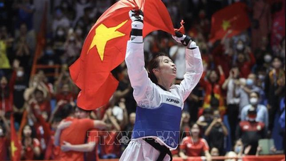 Nữ võ sĩ Việt Nam tạo "địa chấn" khi đánh bại đương kim vô địch Taekwondo thế giới
