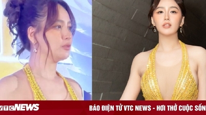 Hoa hậu Mai Phương Thúy lộ vóc dáng mũm mĩm ở sự kiện, khác hẳn ảnh tự đăng