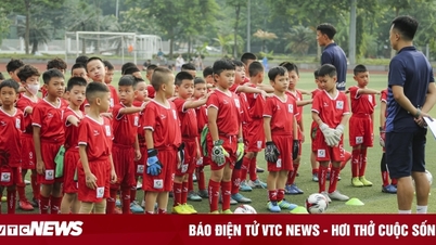 64 cầu thủ được chọn vào các đội tuyển bóng đá trẻ Hà Nội