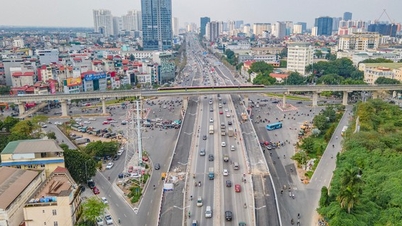 Cận cảnh cầu vượt nút giao Mai Dịch trước ngày về đích