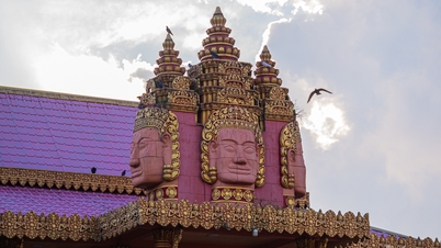 ស្ថាបត្យកម្មពិសេសនៃវត្តខ្មែរអាយុ 137 ឆ្នាំនៅ Bac Lieu