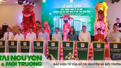 Construction of a social housing project worth over 1,000 billion VND started in Hanoi