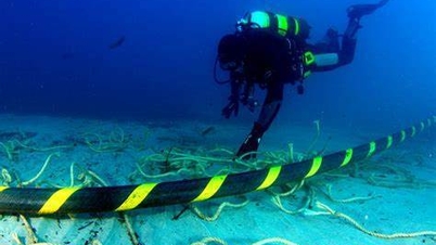 ខ្សែកាបអុបទិកនាវាមុជទឹកវៀតណាមពីរមានបញ្ហា។