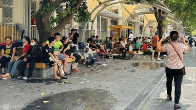 Đi viện trong cái nóng 40 độ