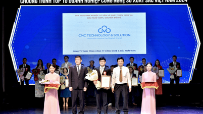 CMC TS - Doanh nghiệp công nghệ số đạt cú đúp danh hiệu năm 2024