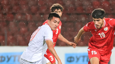 U23 វៀតណាម បញ្ចប់វគ្គហ្វឹកហ្វឺននៅ Tajikistan ដោយលទ្ធផលស្មើ