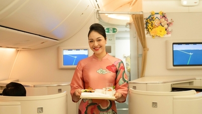 Hàng không rộn ràng hoạt động "đón năm mới trên mây"