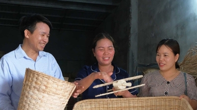 ប្អូនស្រី Thai Binh បានបើកសិក្ខាសាលាត្បាញឬស្សី និងផ្តៅ ដើម្បីជួយមនុស្សជាច្រើនមានការងារធ្វើ ខណៈនាងរកចំណូលបានរាប់ពាន់លានដុល្លារ។