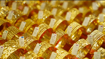 Gold price today September 27, 2024 jumped to a new record, gold rings are as expensive as gold bars