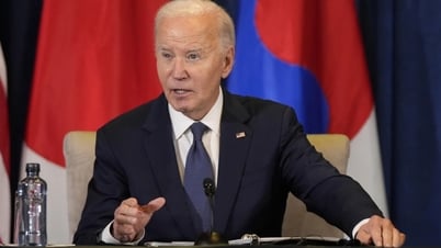 El presidente Biden elogia la cooperación con Corea del Sur y Japón en la APEC