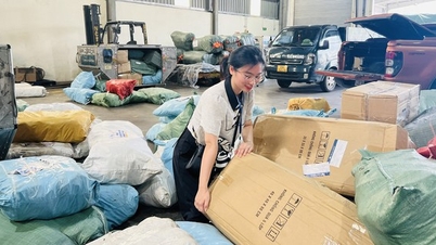 Mobilizing over 355 million VND to support people in the North affected by natural disasters