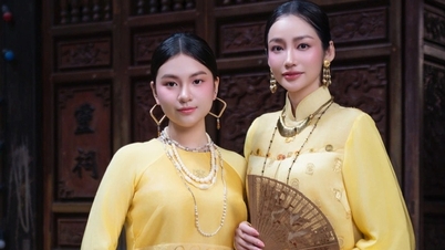 Bộ sưu tập "Đường thêu của mẹ" gửi gắm tinh hoa nghề thêu