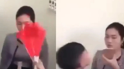 Vérification du clip d'un groupe d'étudiants poussant une enseignante contre le mur, la défiant et l'insultant