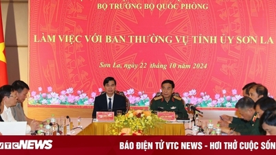 El general Phan Van Giang trabaja con la provincia de Son La