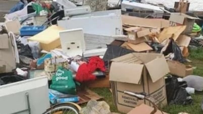 The "huge" income of a guy who goes around picking through trash all year round in the middle of the street