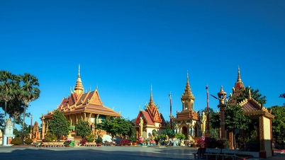 សម្រស់វត្តខ្មែរអាយុ ១៣០ឆ្នាំ នៅបាកលឿ