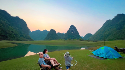 Cắm trại và chill bên cạnh núi Mắt Thần, Cao Bằng