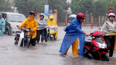 Mưa giông kèm gió giật mạnh