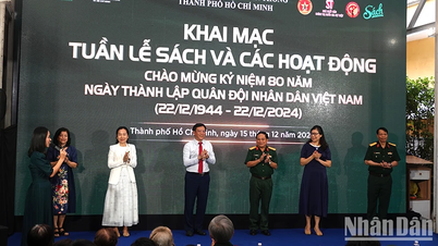 Khai mạc Tuần lễ sách và các hoạt động kỷ niệm 80 năm Ngày thành lập Quân đội nhân dân Việt Nam