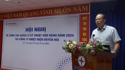 Duyen Hai Thermal Power Plant held a conference on technical operation management.