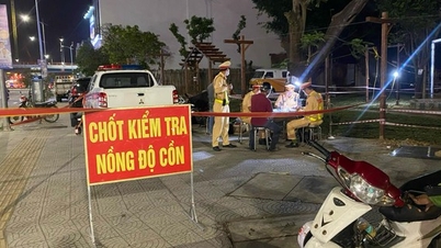 CSGT Đà Nẵng trực 100% quân số, kiểm tra nồng độ cồn xuyên tết, xuyên đêm
