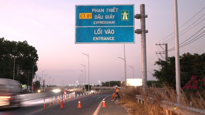 Chặn lối vào cao tốc Phan Thiết - Dầu Giây do tai nạn liên hoàn