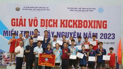 Các võ sĩ Gia Lai đứng đầu tại Giải Vô địch Kickboxing miền Trung-Tây Nguyên | Báo Gia Lai điện tử