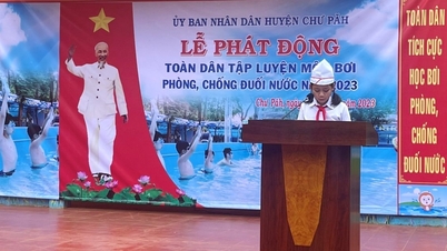Chư Păh có 4 bể bơi nhân tạo đặt tại các trường tiểu học  | Báo Gia Lai điện tử