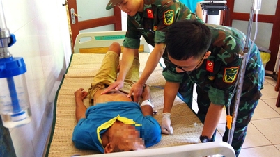 Trung tâm y tế Trường Sa cấp cứu ngư dân bị viêm dạ dày ruột