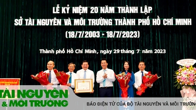 រដ្ឋមន្ត្រី Dang Quoc Khanh បានចូលរួមពិធីរំលឹកខួបលើកទី 20 នៃការបង្កើតមន្ទីរធនធានធម្មជាតិ និងបរិស្ថានទីក្រុងហូជីមិញ។
