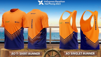 VnExpress Marathon Hải Phòng ra mắt áo runner