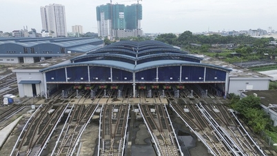 Overview of the Metro line costing over 34 trillion VND in Hanoi, once again missing the deadline after 13 broken promises