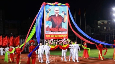 Opening ceremony of the 10th National Phu Dong Sports Festival, the largest ever