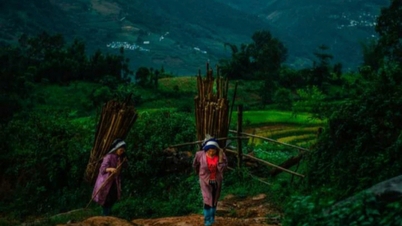 Chiêm ngưỡng những bức ảnh về Tây Bắc in trên giấy dó
