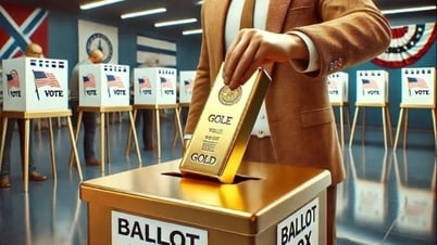Giá vàng có "phá lệ" sau bầu cử Mỹ? Thị trường sẽ đi lên dù ai là tổng thống? Vàng nhẫn rớt mạnh