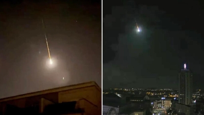 Asteroid enters Earth's atmosphere