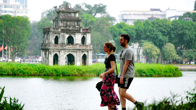 Du khách quốc tế đến Hà Nội tăng cao trong dịp Tết
