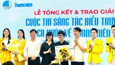កាសែត Thanh Nien ផ្តល់រង្វាន់ចម្រៀងល្អបំផុតអំពីយុវជន