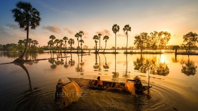 Mênh mang mùa nước nổi Châu Đốc