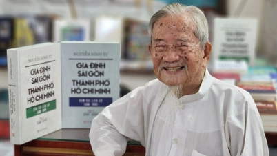 Cụ ông 104 tuổi dành giải A Giải thưởng Sách Quốc gia