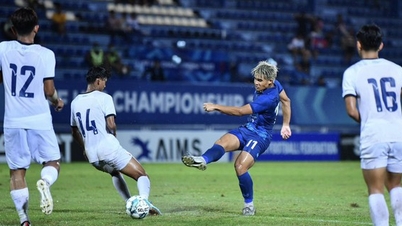 U.23 ថៃ​ឈ្នះ​សំបុត្រ​ដំបូង​ទៅ​វគ្គ​ពាក់កណ្តាល​ផ្តាច់ព្រ័ត្រ​នៃ​ការ​ប្រកួត U.23 អាស៊ី​បូព៌ា​ឆ្នាំ ២០២៣