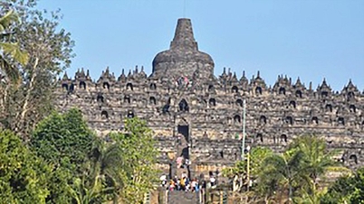 ឥណ្ឌូណេស៊ី​ជួសជុល​វិមាន Borobudur