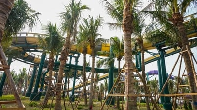 ការបិទឧទ្យាន Sun World ក្នុងតំបន់រមណីយដ្ឋាន Sun Group Ha Nam ជិតរួចរាល់ហើយ។