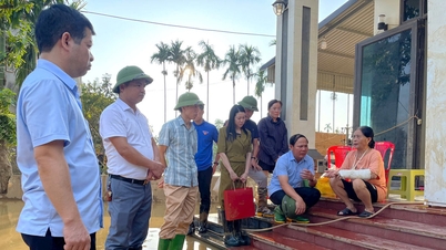 Many families in the Yen Bai Natural Resources and Environment sector suffered heavy losses due to flooding.